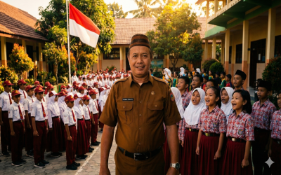 SURAT EDARAN MENDIKDASMEN HARI PERTAMA SEKOLAH SEMESTER GENAP (PAGI CERIA & UPACARA BENDERA)