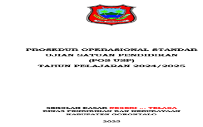 POS UJIAN SATUAN PENDIDIKAN TAHUN 2025